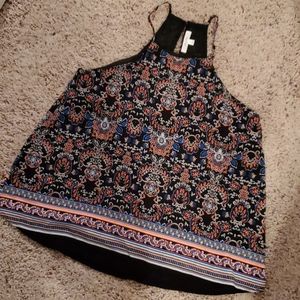 Halter neck flowy cami